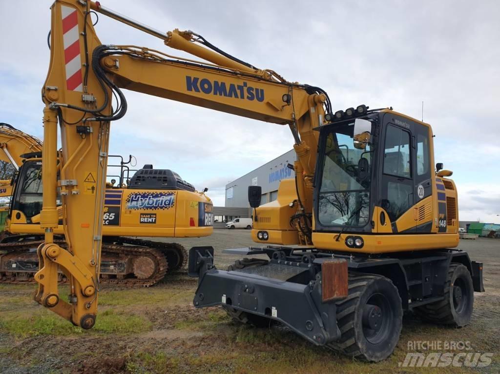 Komatsu PW148-11EO Pyöräkaivukoneet