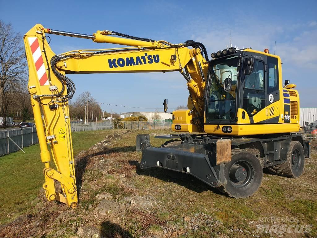 Komatsu PW148-11EO Pyöräkaivukoneet