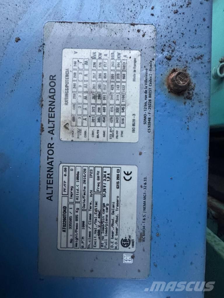 Sdmo R350 Dieselgeneraattorit