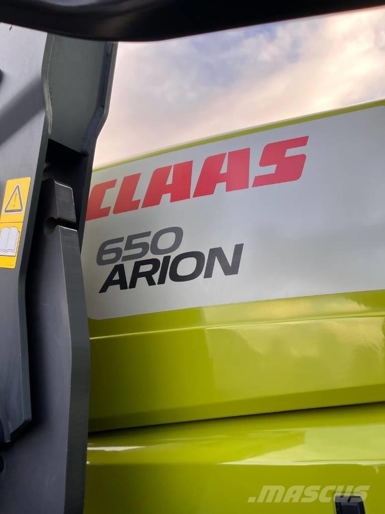 CLAAS ARION 650 Traktorit