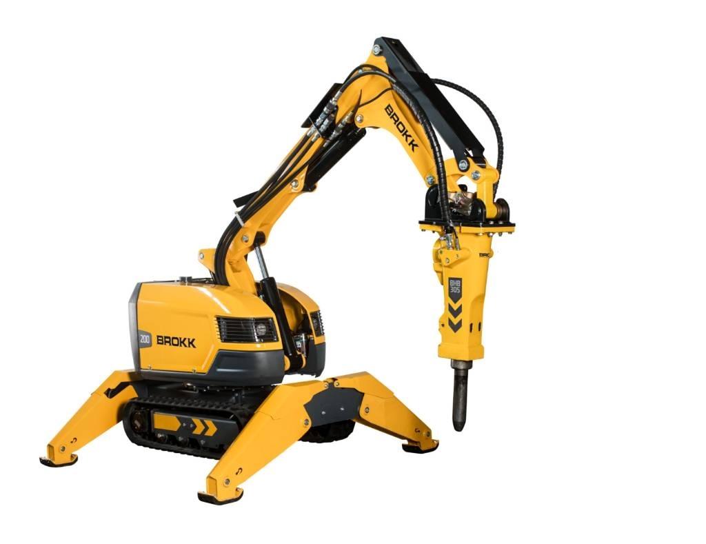 Brokk 200 Purkukoneet