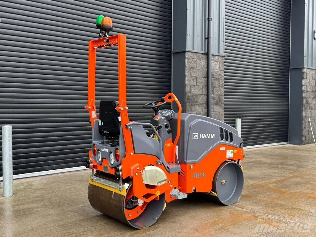 Hamm HD 8 VV Tandemjyrät