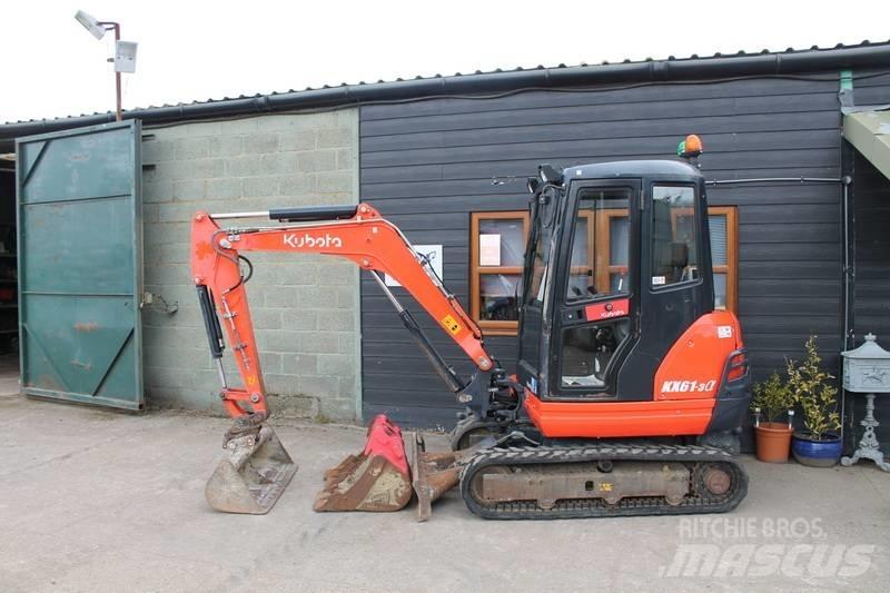 Kubota KX 61-3 Minikaivukoneet < 7t