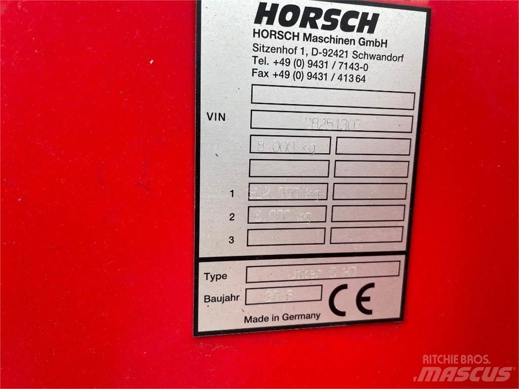 Horsch Joker 5 HD Kiekkomultaimet ja lautasäkeet