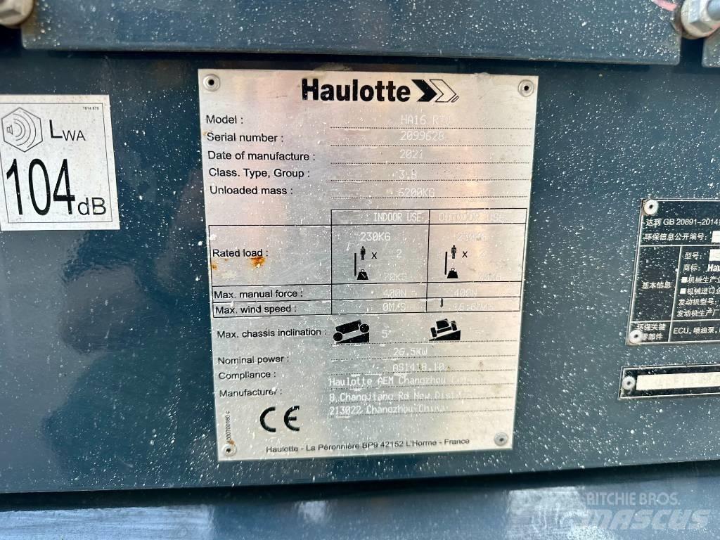 Haulotte HA16RTJ Kuukulkijat