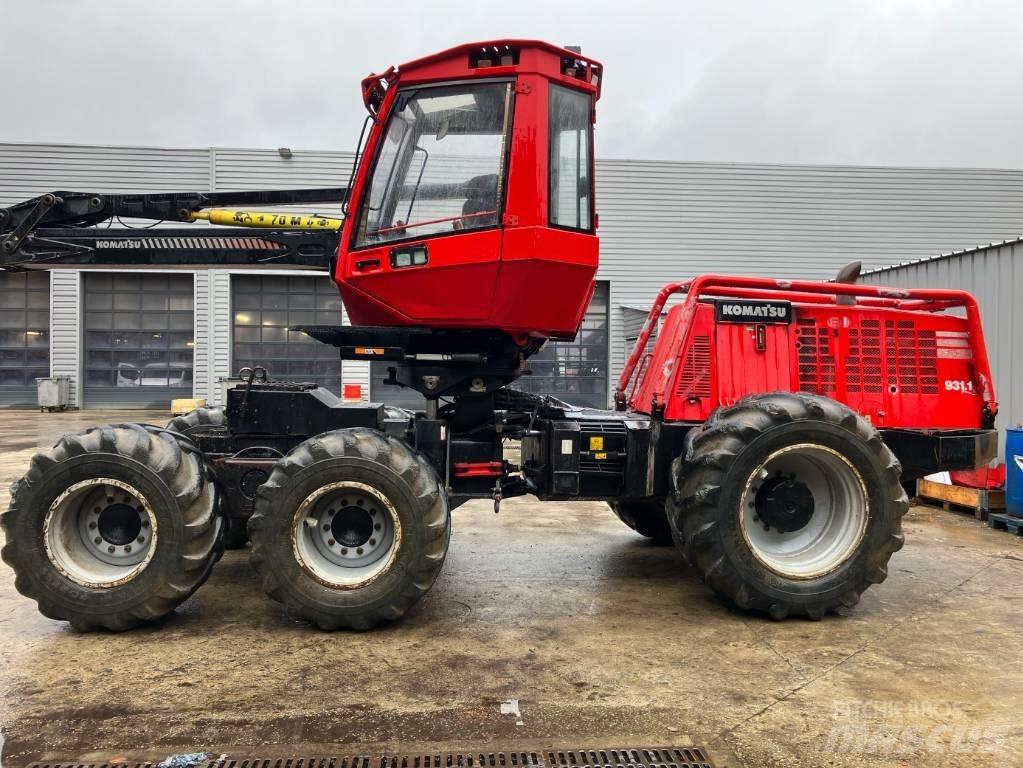 Komatsu 931.1 Harvesterit