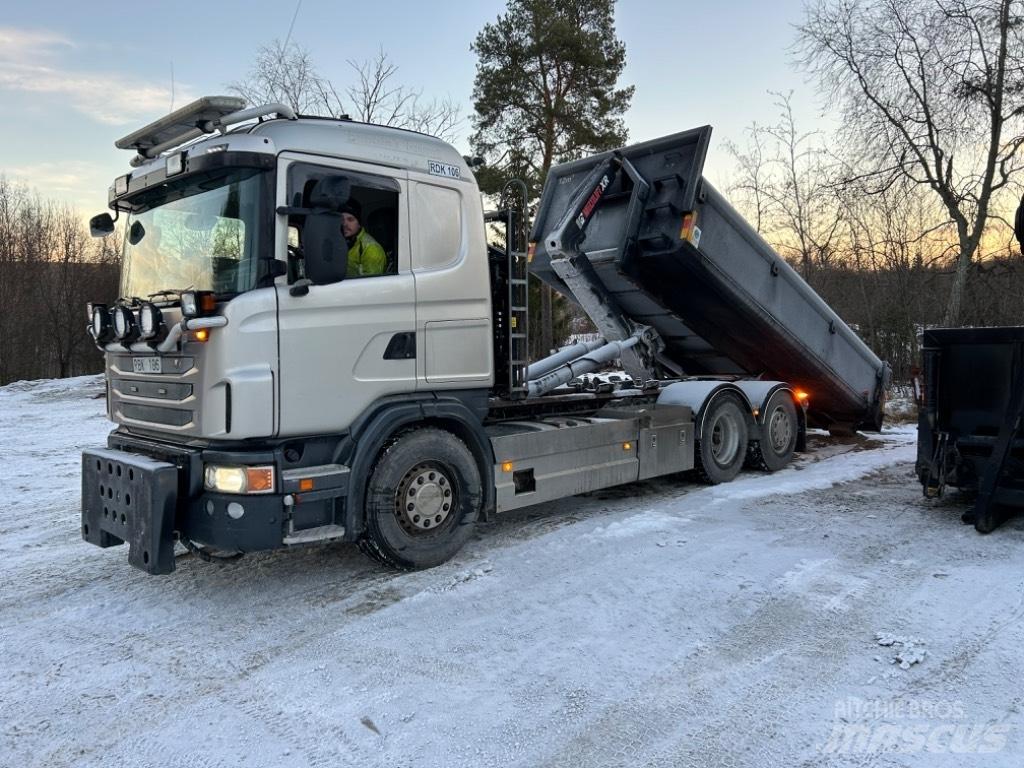 Scania G 480 Koukkulava kuorma-autot