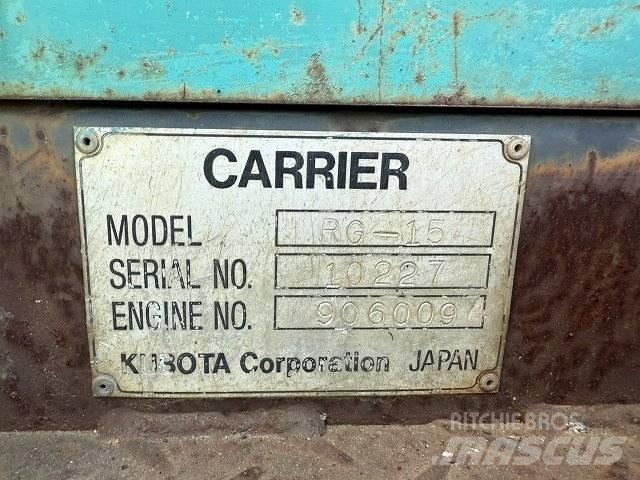 Kubota RG-15 Minikaivukoneet < 7t