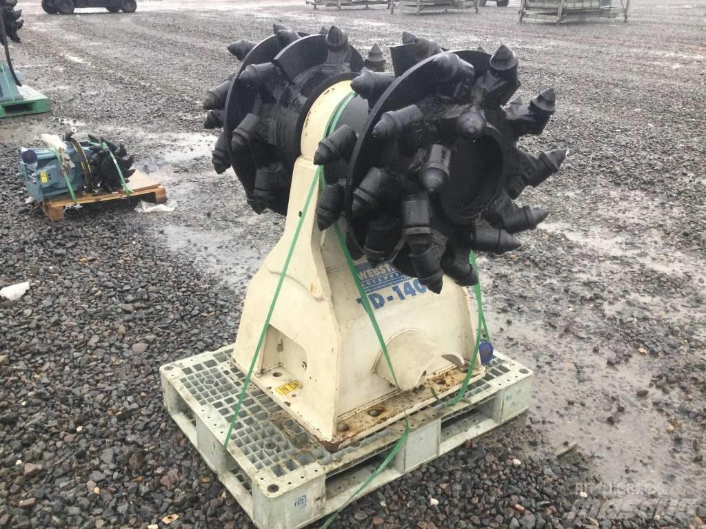 Rockwheel TD140 Asfaltti- ja betonileikkurit