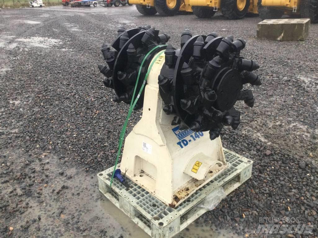 Rockwheel TD140 Asfaltti- ja betonileikkurit