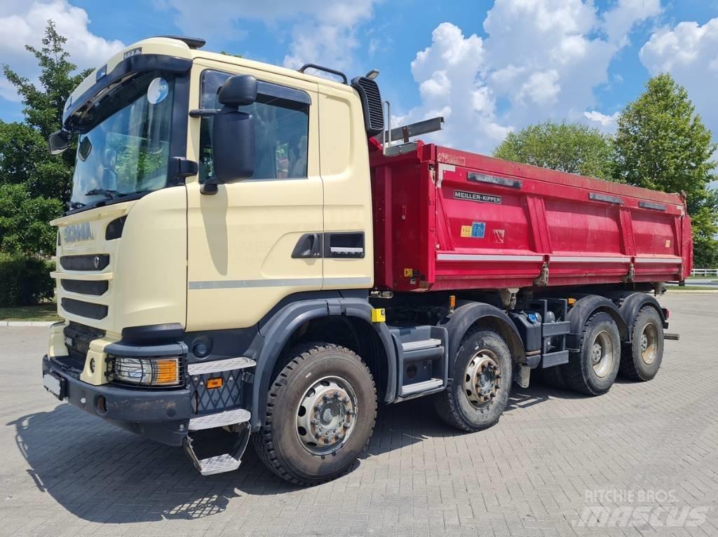 Scania G490 8X4 Sora- ja kippiautot