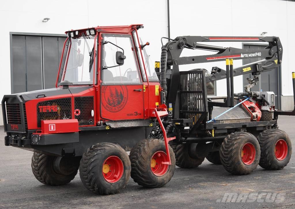 Terri 3 CV Yhdistelmäkoneet - korjurit