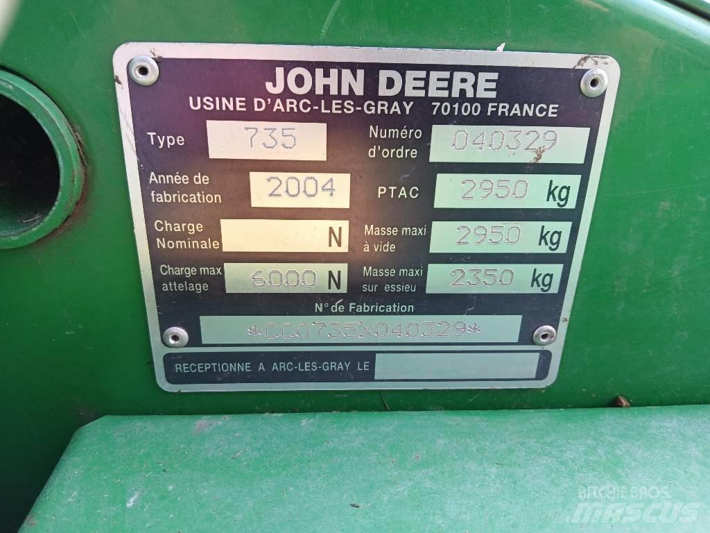 John Deere 735 Niittomurskaimet