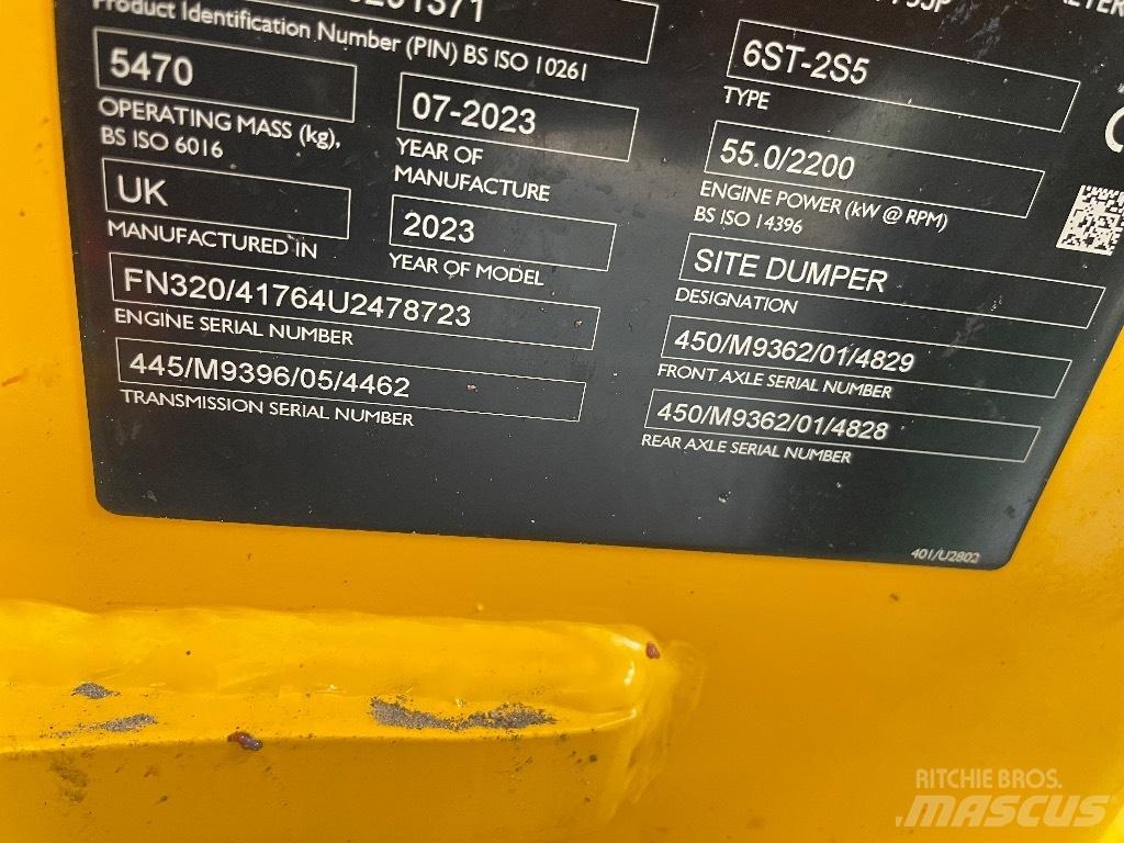 JCB 6 T Minidumpperit