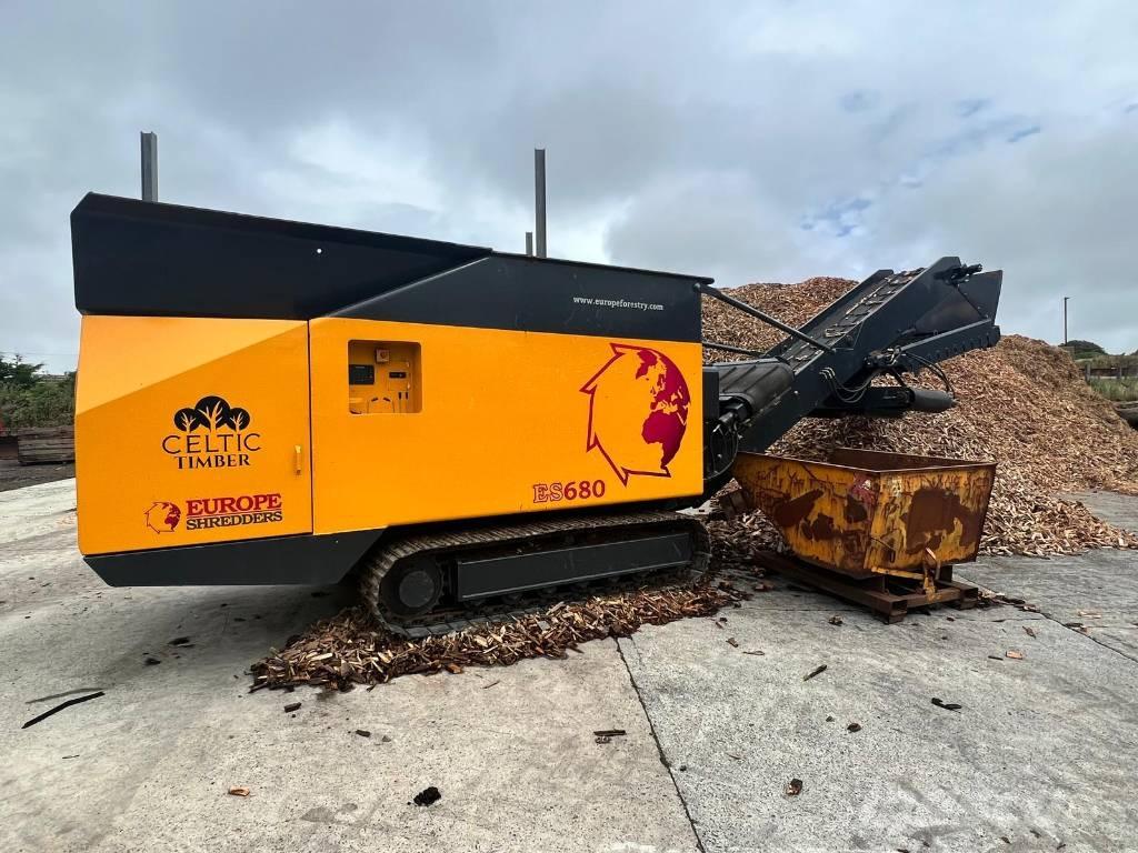 Euro Shredder ES680 Haketuskoneet