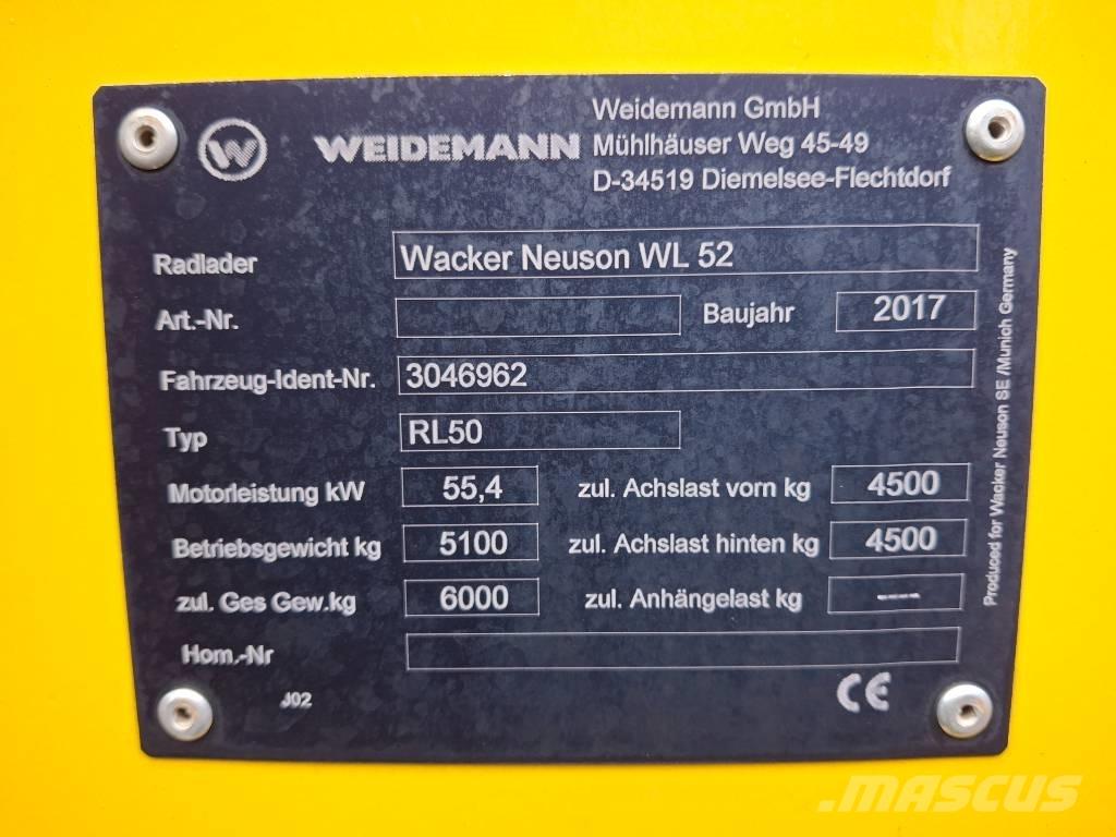 Wacker Neuson WL 52 Pyöräkuormaajat