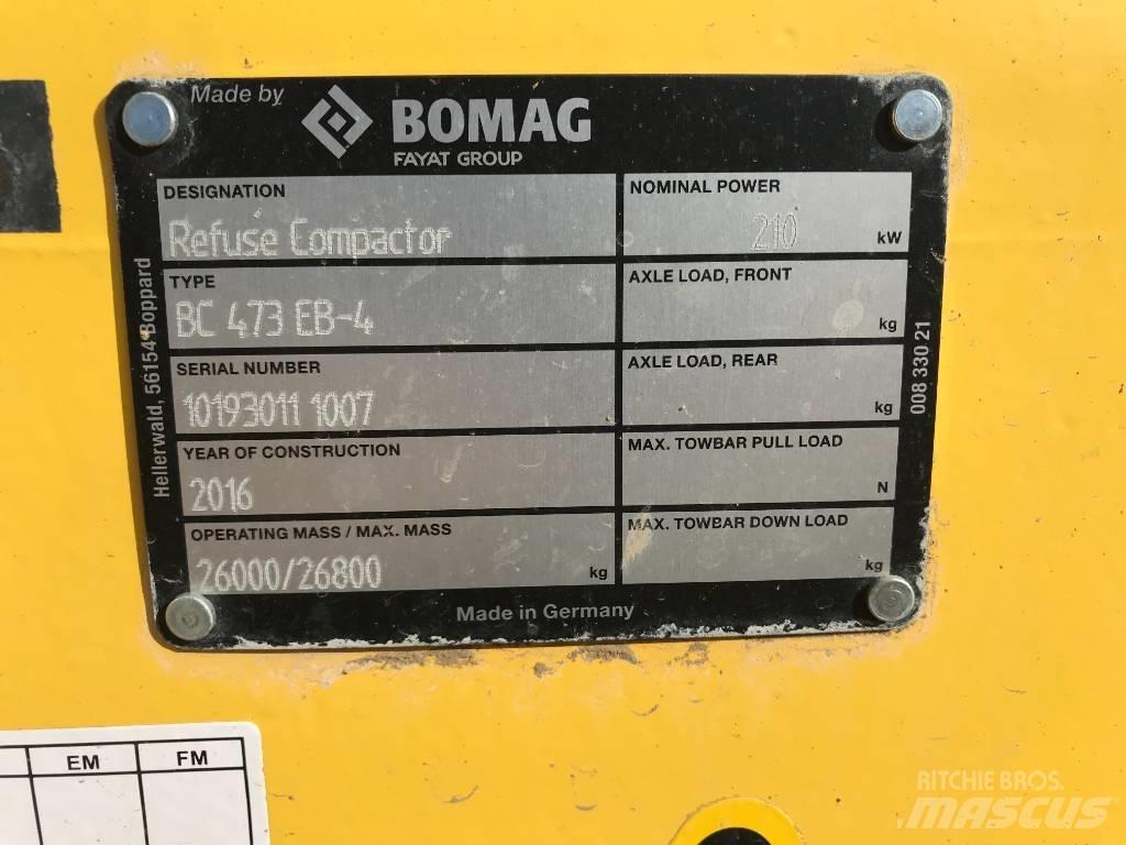 Bomag BC473EB-4 Yksivalssijyrät