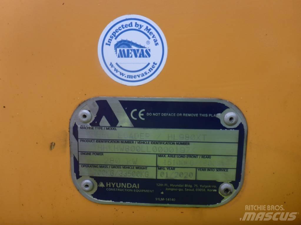 Hyundai HL980XT Pyöräkuormaajat