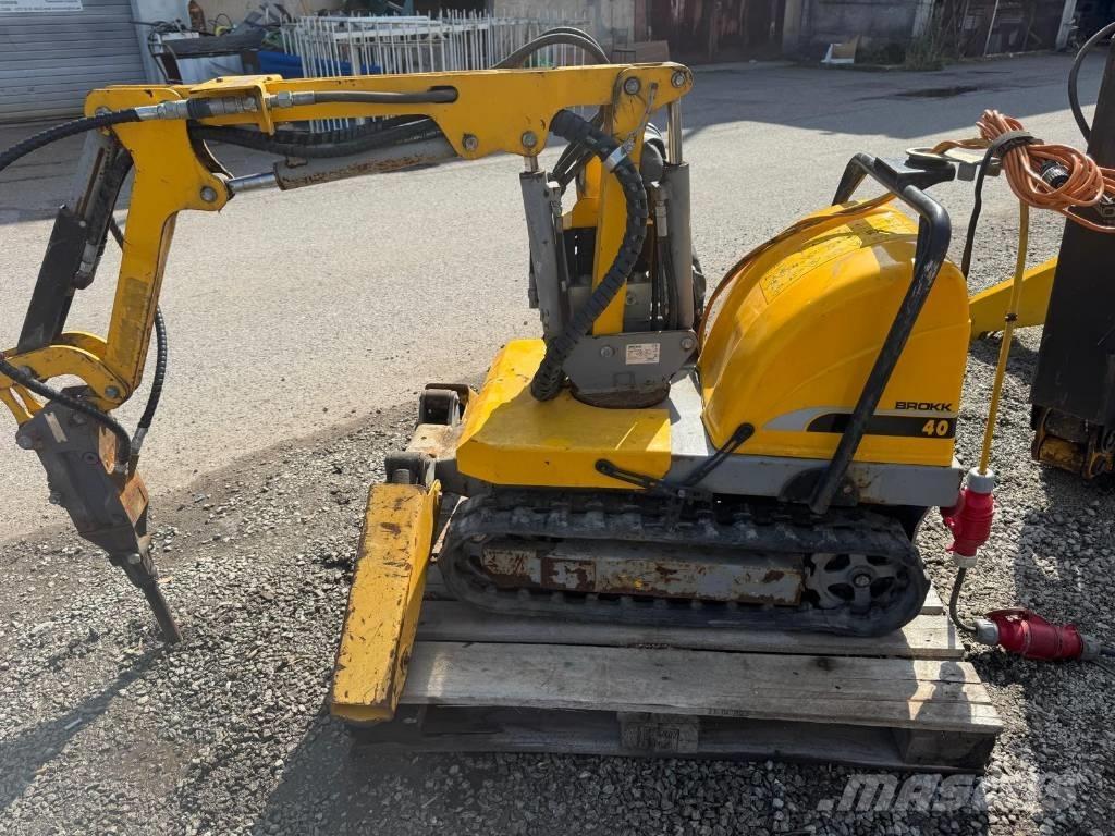 Brokk 40 Purkukoneet