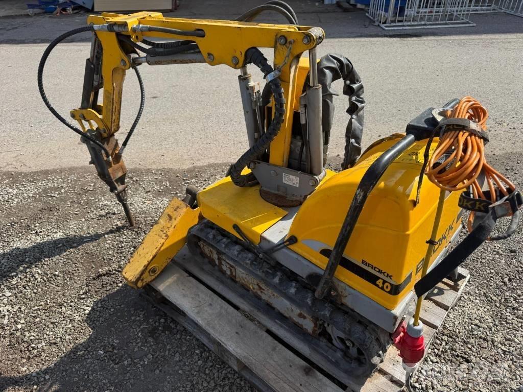 Brokk 40 Purkukoneet