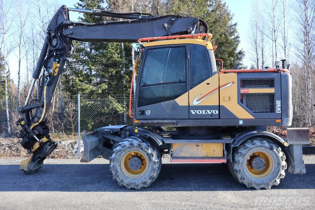 Volvo EW 160 E Pyöräkaivukoneet