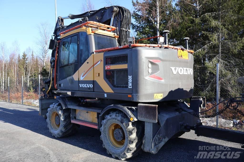 Volvo EW 160 E Pyöräkaivukoneet