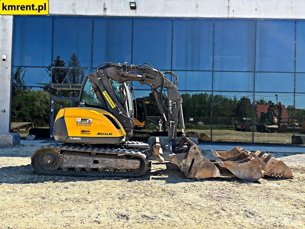 Mecalac 8 MCR Midikaivukoneet 7t - 12t