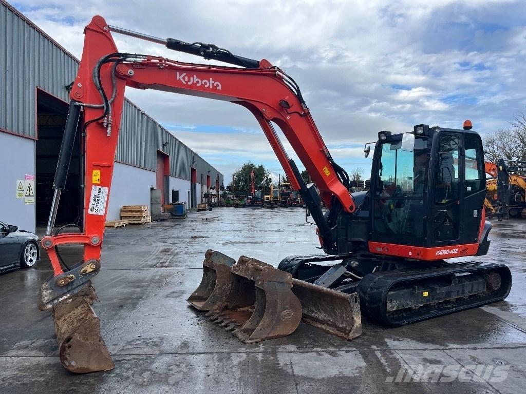 Kubota KX 080-4 Midikaivukoneet 7t - 12t