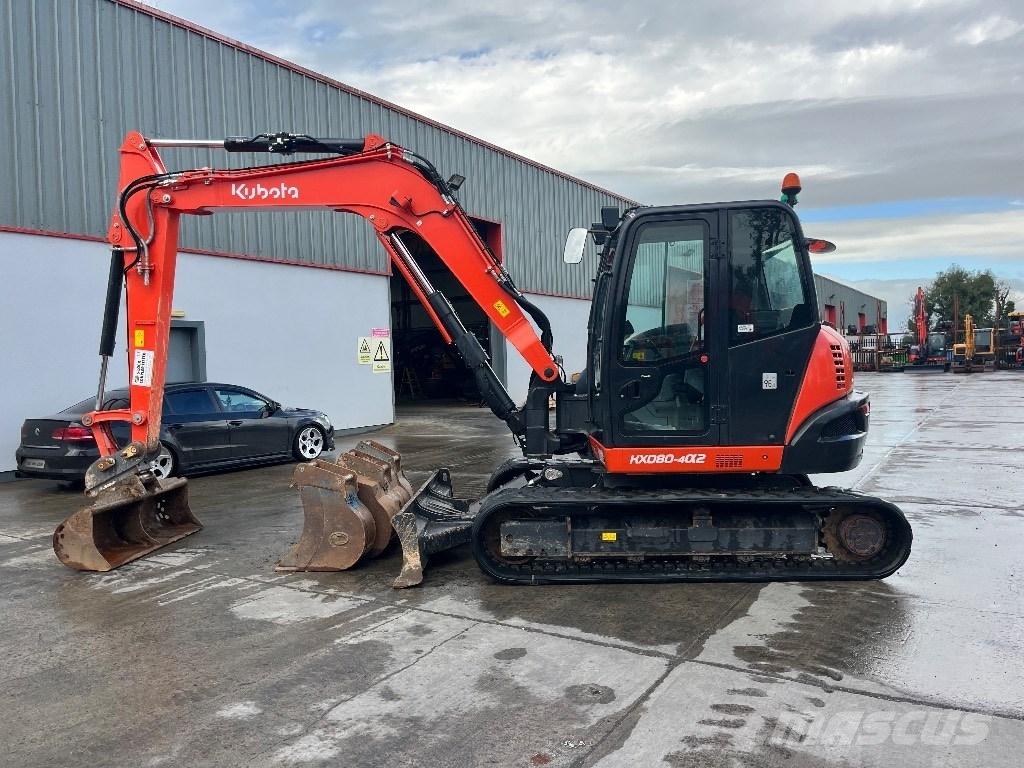 Kubota KX 080-4 Midikaivukoneet 7t - 12t