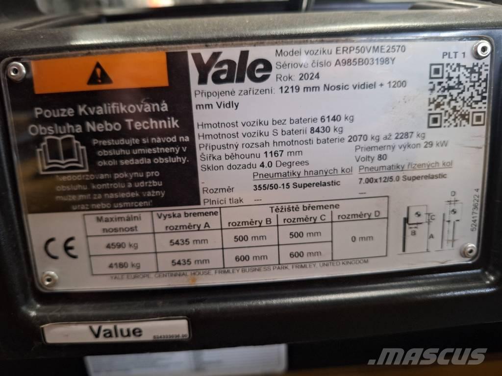 Yale ERP 50 VM Sähkötrukit