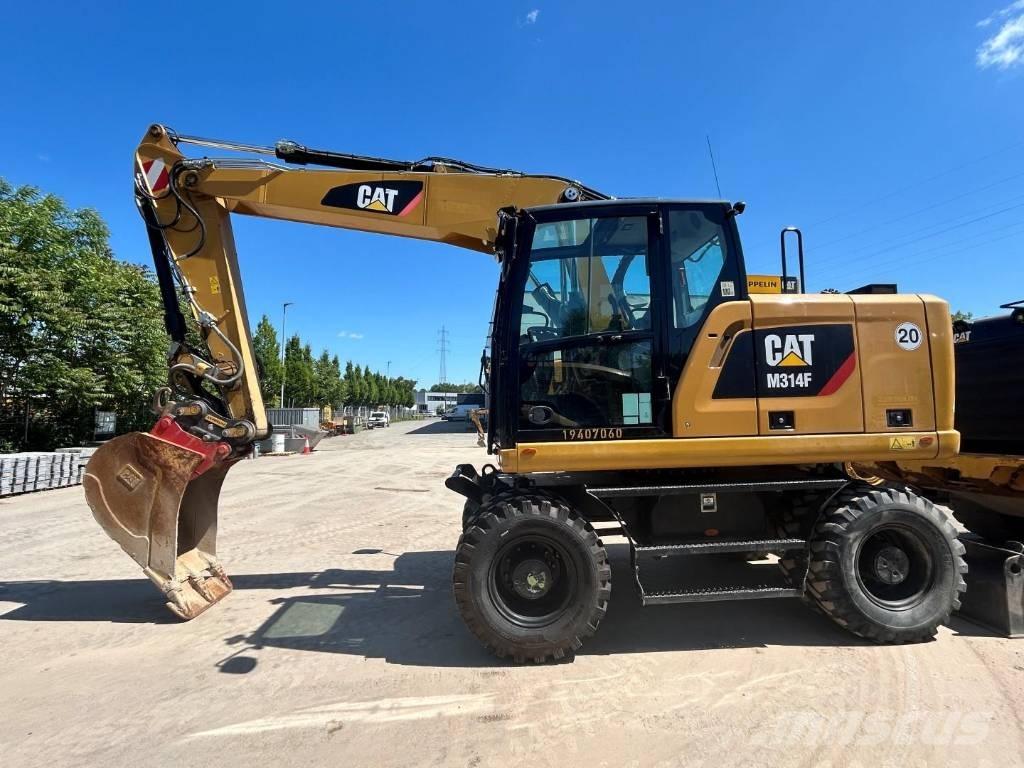 CAT M 314 F Pyöräkaivukoneet