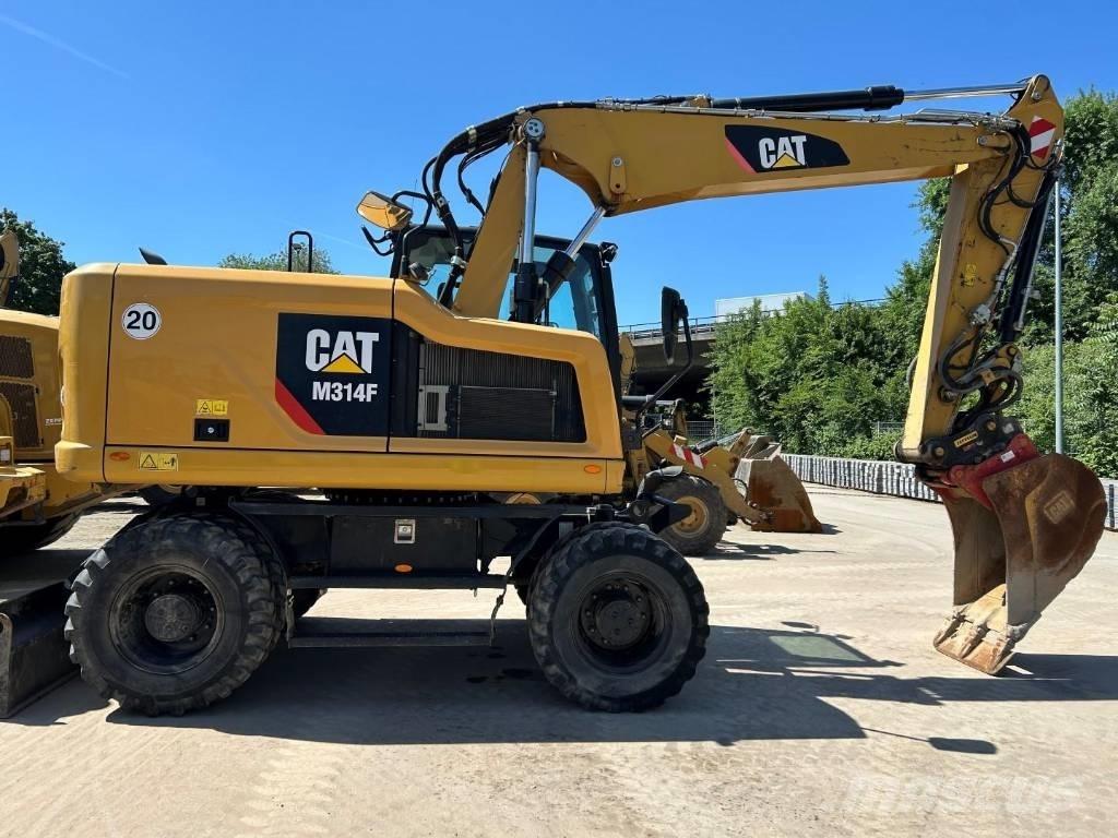 CAT M 314 F Pyöräkaivukoneet