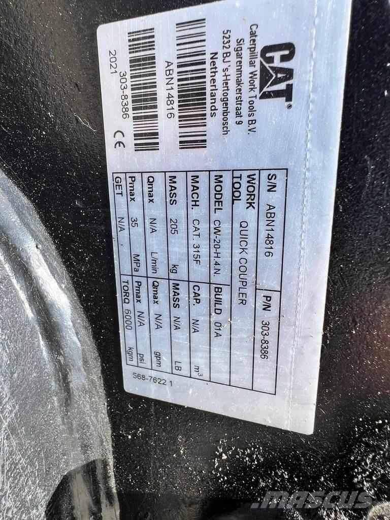 CAT M314-07 Pyöräkaivukoneet