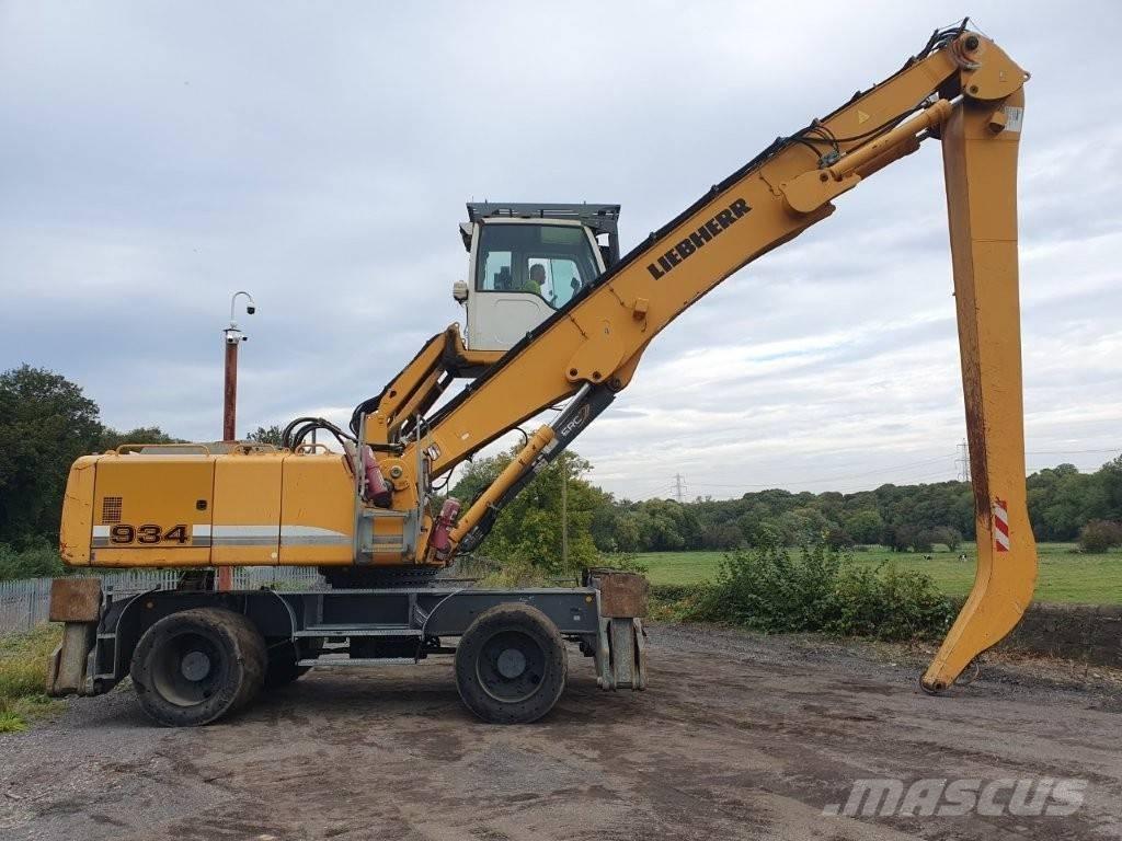 Liebherr A 934 C Jätteenkäsittelijät