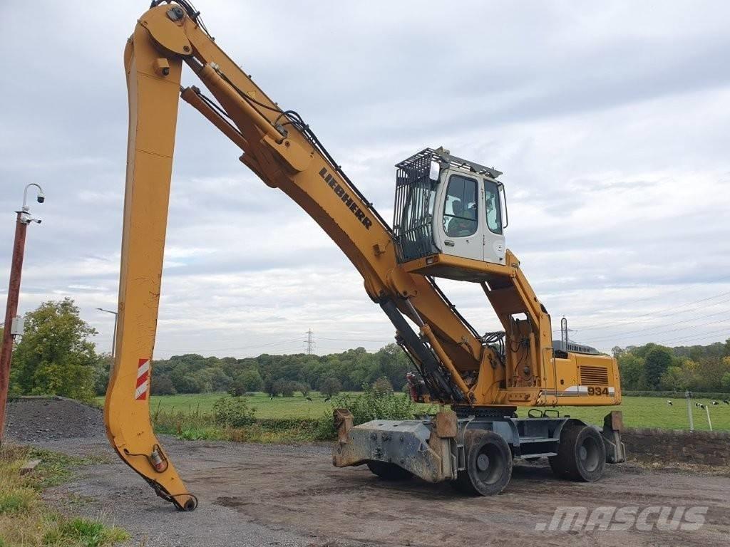 Liebherr A 934 C Jätteenkäsittelijät