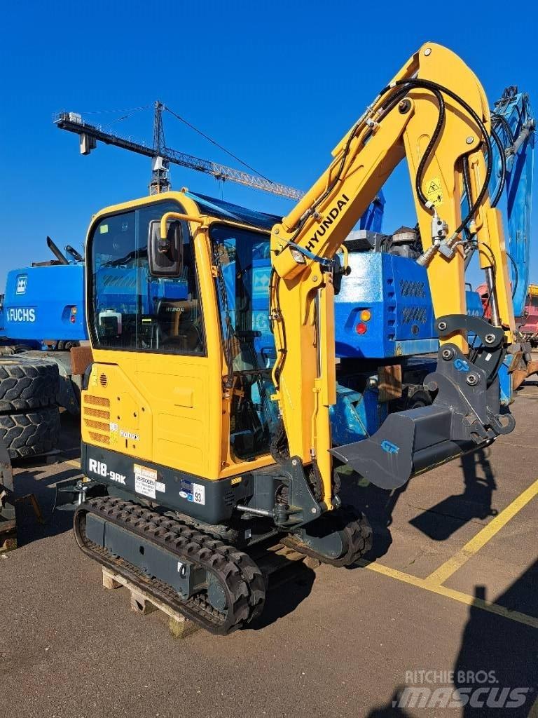 Hyundai R18-9AK Minikaivukoneet < 7t