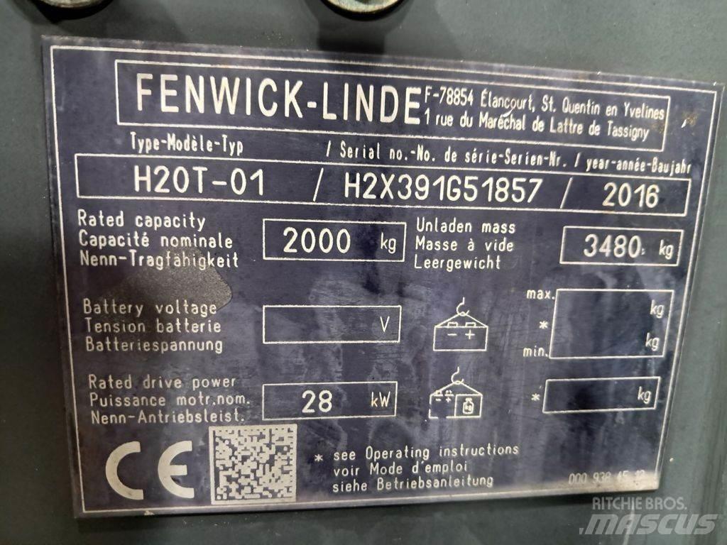 Linde H20T-01 Nestekaasutrukit