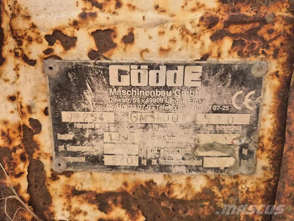  GODER Gödde GMS500 Betonin levittäjät