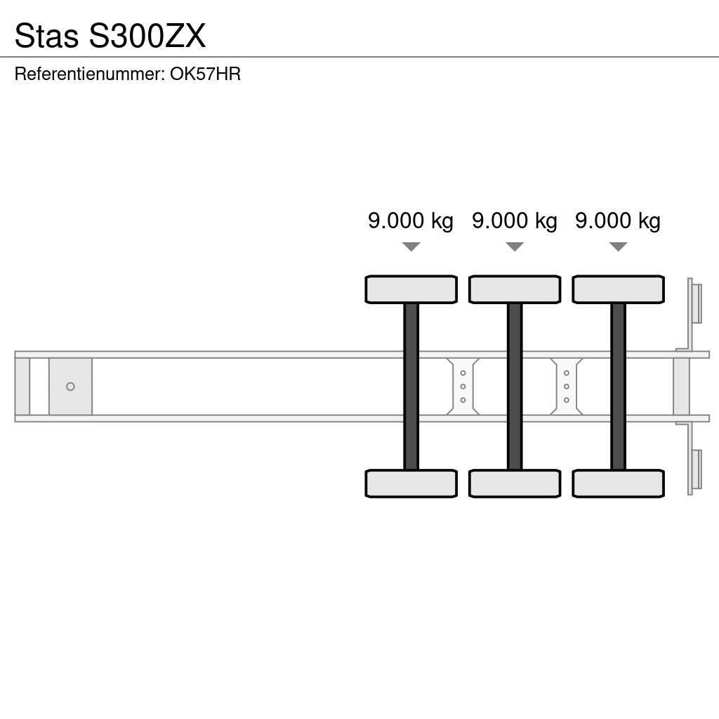 Stas S300ZX Walking floor-puoliperävaunut