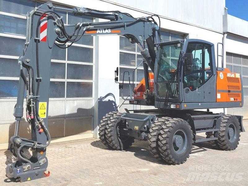 Atlas 175 W-6 Pyöräkaivukoneet