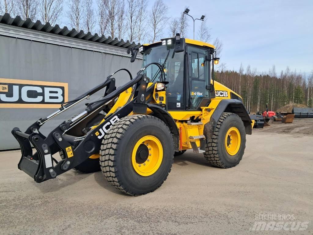 JCB 419S Pyöräkuormaajat