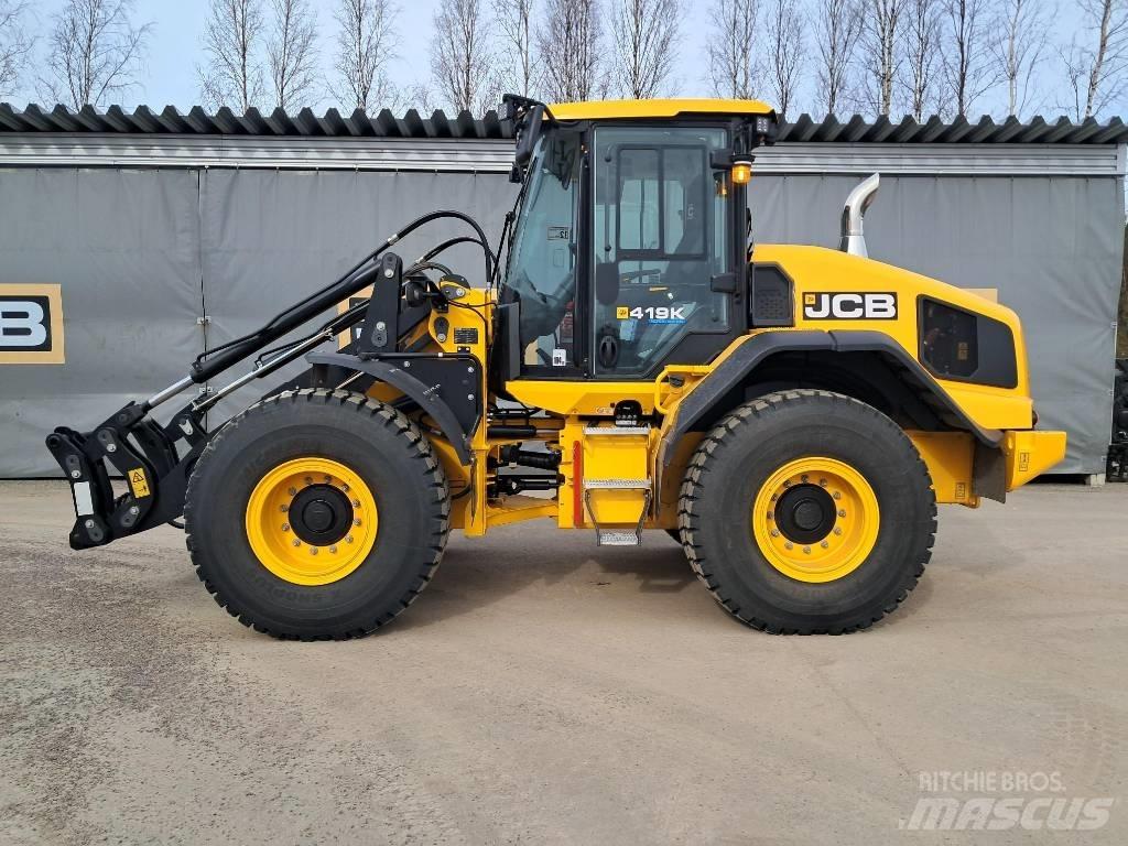 JCB 419S Pyöräkuormaajat