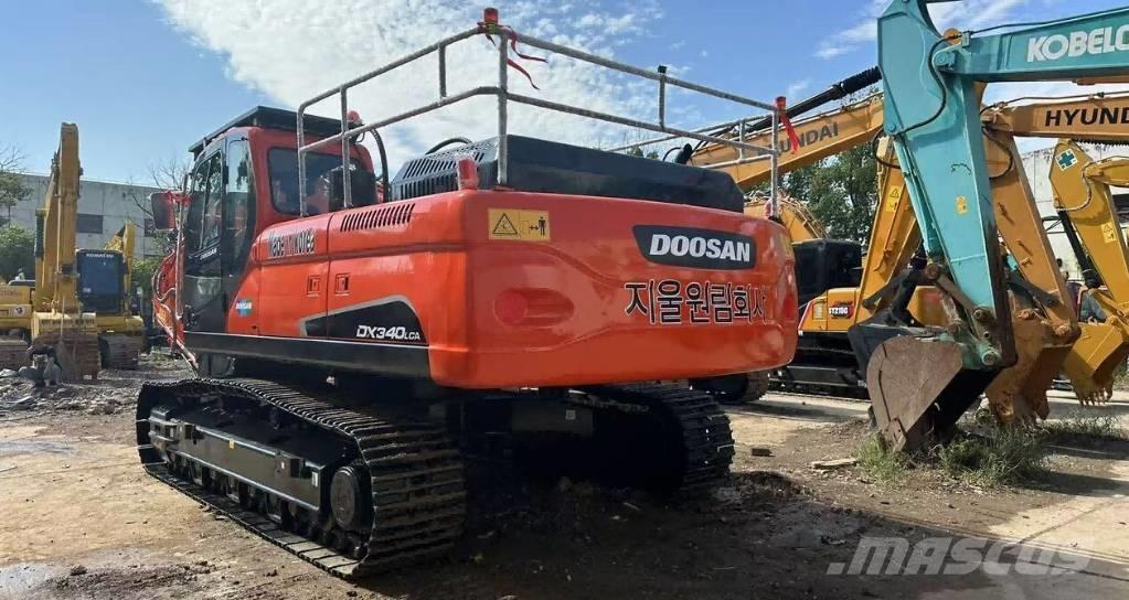 Doosan DX340 Telakaivukoneet