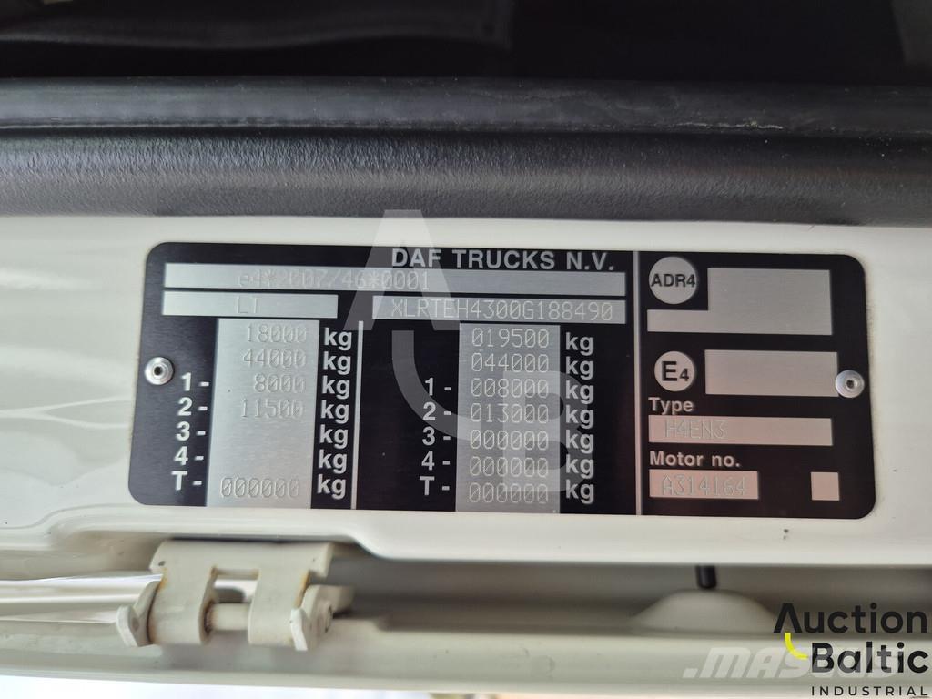 DAF XF 480 FT Vetopöytäautot