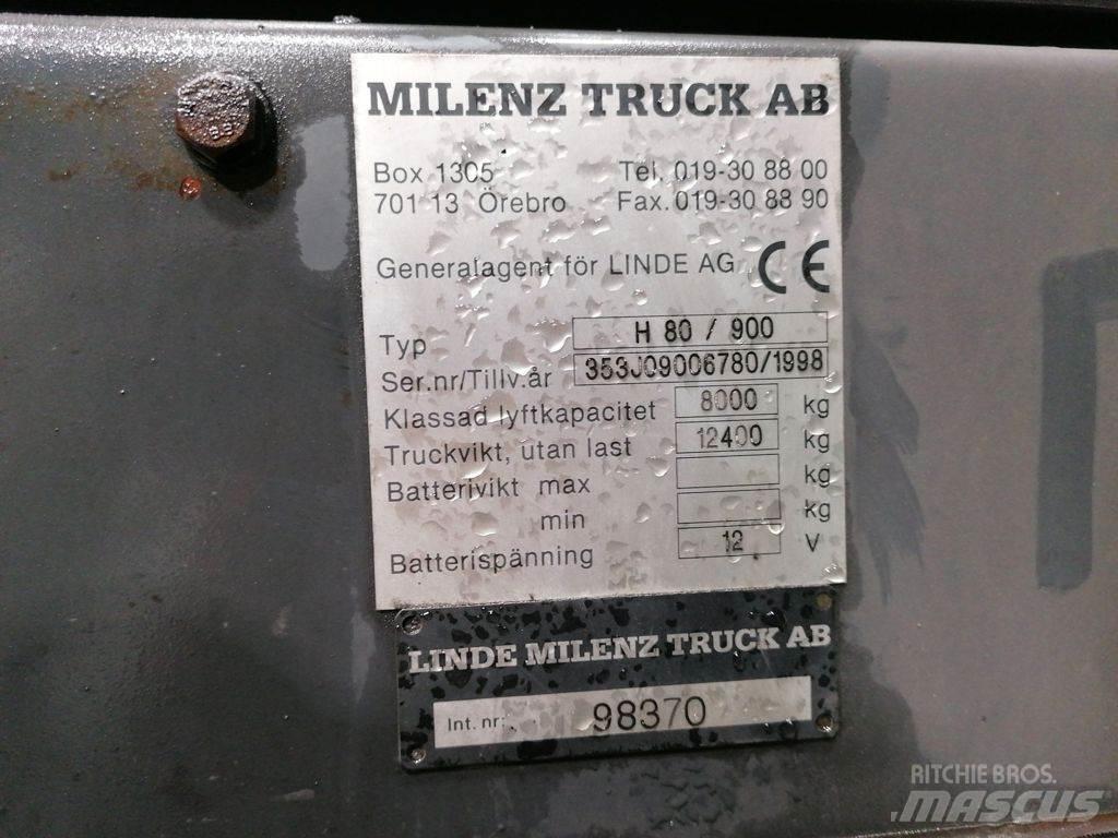 Linde H80D/900 Dieseltrukit