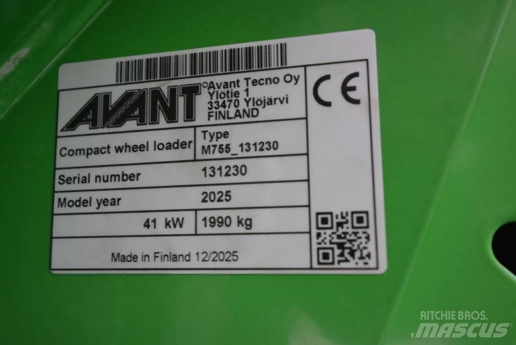 Avant 755i Pienkuormaajat