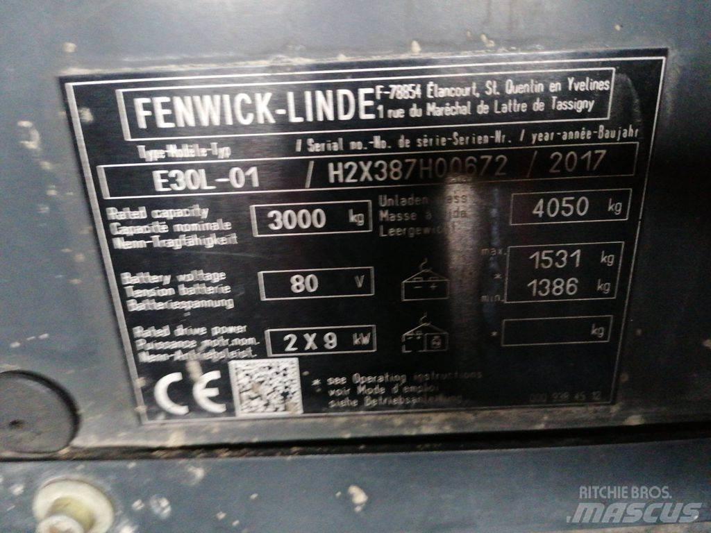 Linde E30L-01 Sähkötrukit