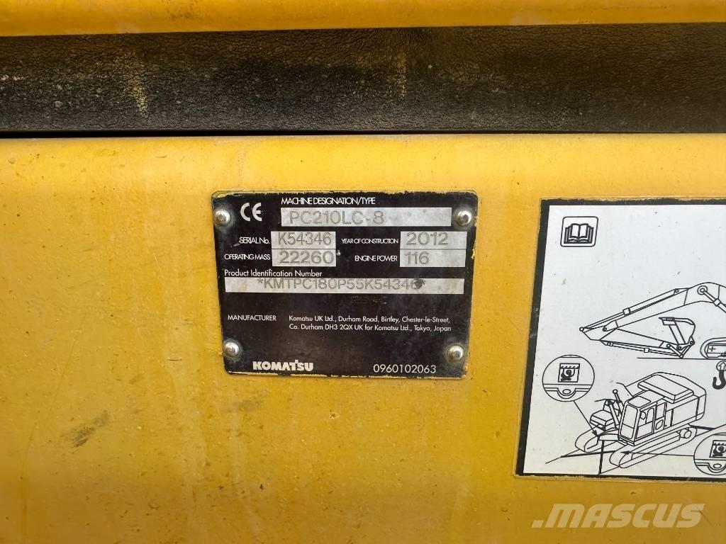 Komatsu PC 210 LC-8 Telakaivukoneet