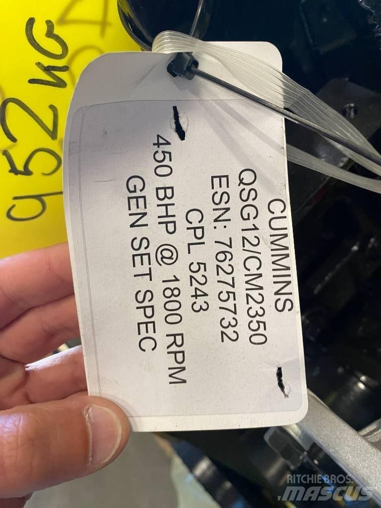 Cummins QSG12 Muut maatalouskoneet