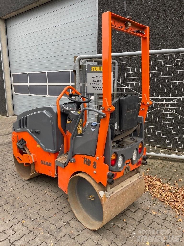 Hamm HD 8 VV Tandemjyrät